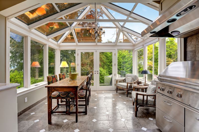 Sunroom with Custom Features